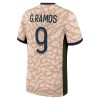 Maglia ufficiale Paris Saint Germain Goncalo Ramos 9 4th Jordan 2023-24 per Uomo